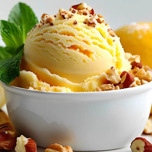 Lemon Crunch ice cream